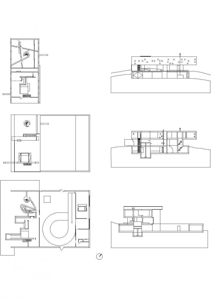 【世界著名建筑】波尔多住宅CAD图纸_图1