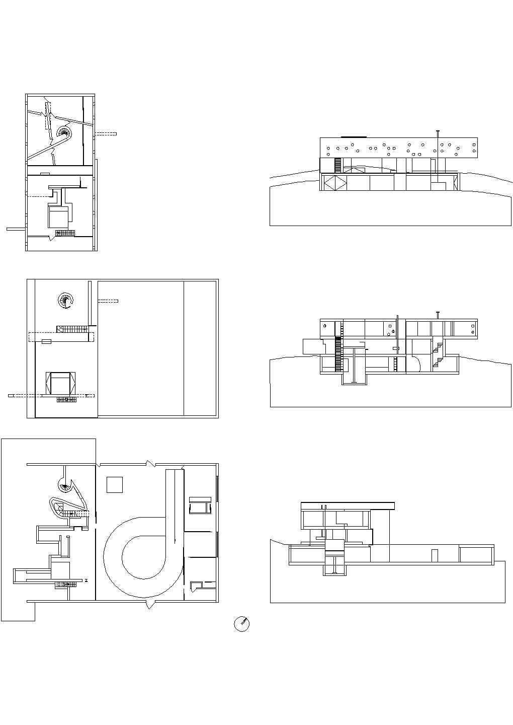 【世界著名建筑】波尔多住宅CAD图纸