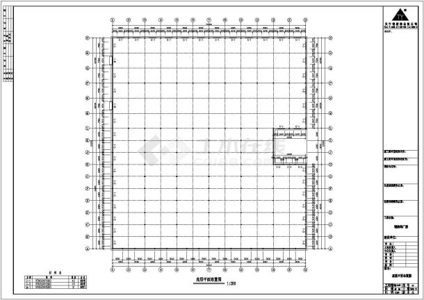 南京某国际公司钢结构建筑工程CAD详图-图二