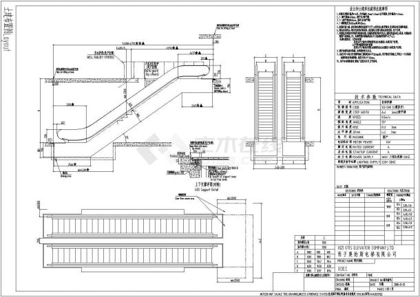 【精选】40余种型号自动扶梯建筑模型图汇编-图一