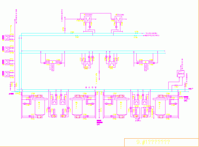 某工厂机组锅炉系统电气CAD设计施工图_图1