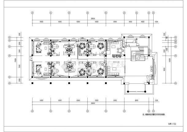 三层办公楼全套电气设计CAD施工图-图二