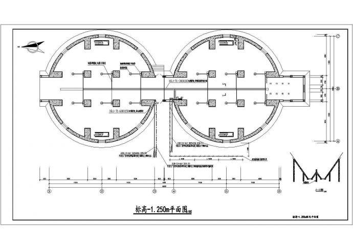 煤仓配电照明设计方案CAD施工图_图1