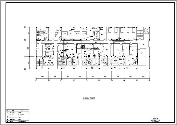 制剂厂综合仓库电气设计CAD施工图-图二