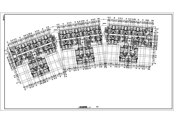 广东某98层三重结构体系相互作用的伸臂桁架综合大厦建筑CAD图纸（441米C座）-图一