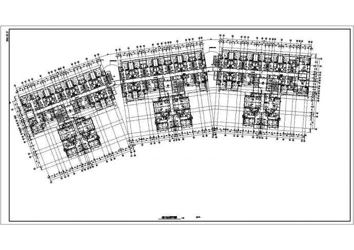 广东某98层三重结构体系相互作用的伸臂桁架综合大厦建筑CAD图纸（441米C座）_图1