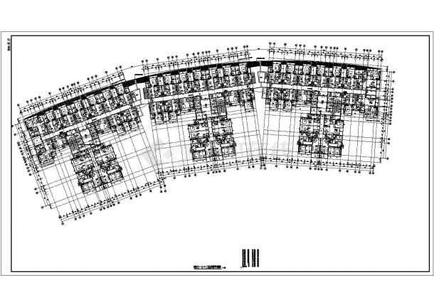 广东某98层三重结构体系相互作用的伸臂桁架综合大厦建筑CAD图纸（441米C座）-图二