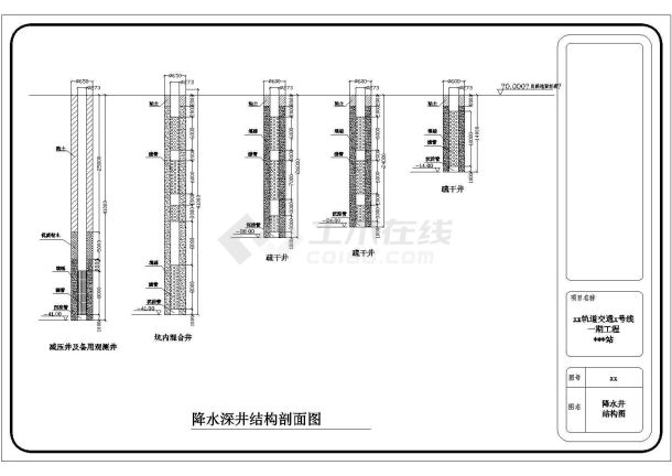 上海轨道交通13号线某站基坑降水设计方案-图一