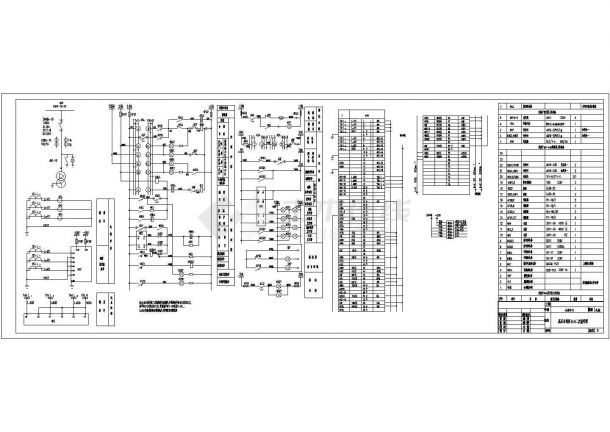 城市会展中心电气动力设计CAD施工图-图二