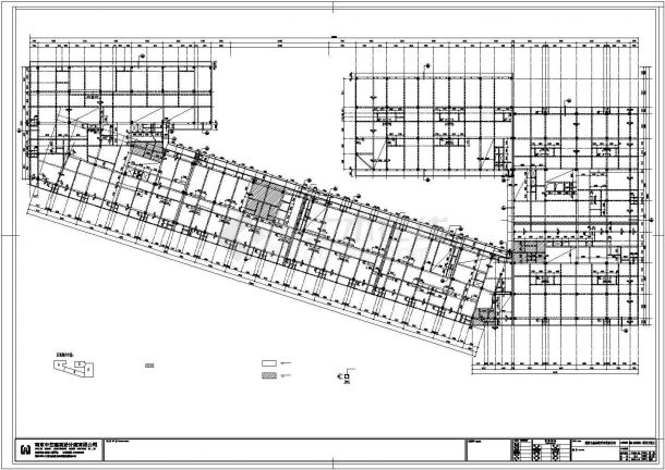 框架结构商业楼施工图纸（共11张）-图二