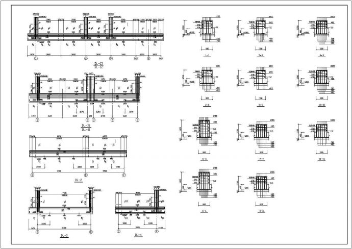 办公楼结构设计施工图纸（共31张）_图1