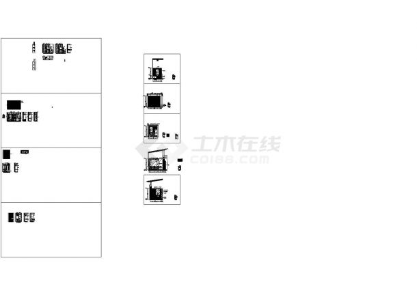 二层摩洛哥风格别墅装修设计施工图-图二