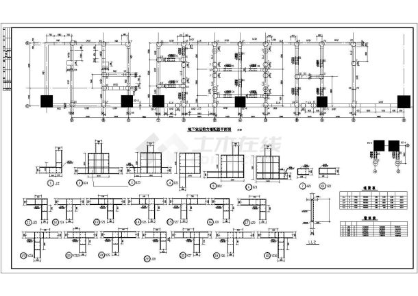 某大厦楼全结构设计建筑施工图纸（全套）-图一