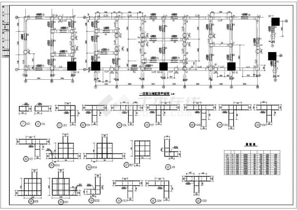 某大厦楼全结构设计建筑施工图纸（全套）-图二