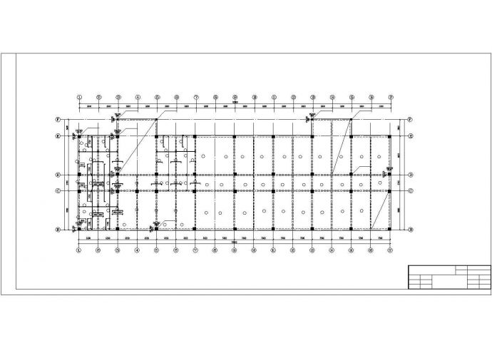 某中学教学楼框架配筋设计图纸（含设计说明）_图1