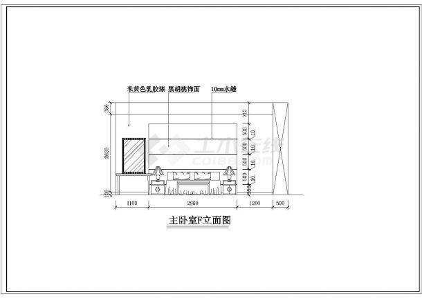 某市跃层户型装修设计方案图纸（全套）-图二