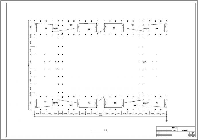 六层教学楼电气设计方案CAD施工图_图1
