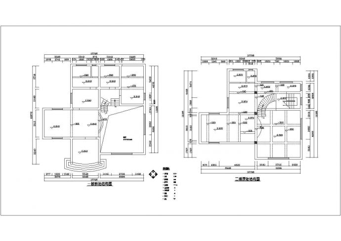 广东珠海别墅主楼设计施工CAD全套图_图1