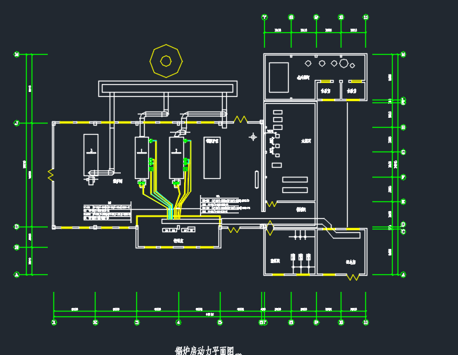 锅炉房、氮站改造电气设计CAD图纸_图1