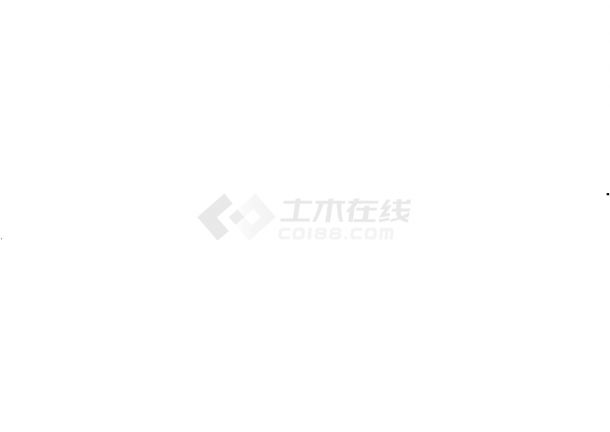 [重庆]小学前人行天桥项目工程施工CAD图纸-图一