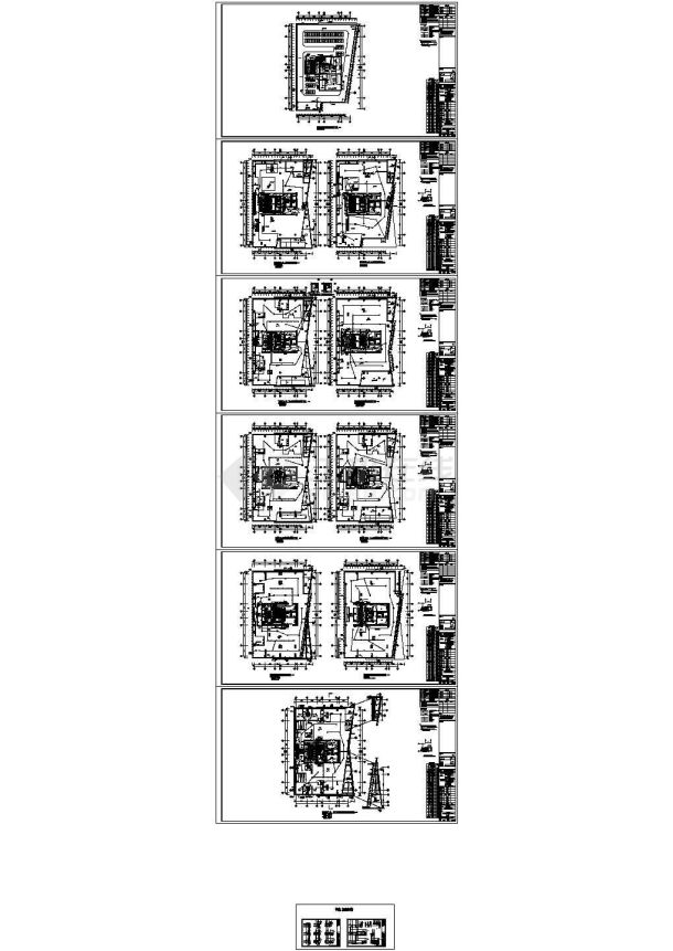 某大型商业建筑消防施工设计图-图二