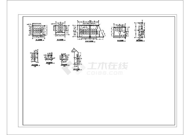 某地小型公园林绿化设计施工图（全套）-图二