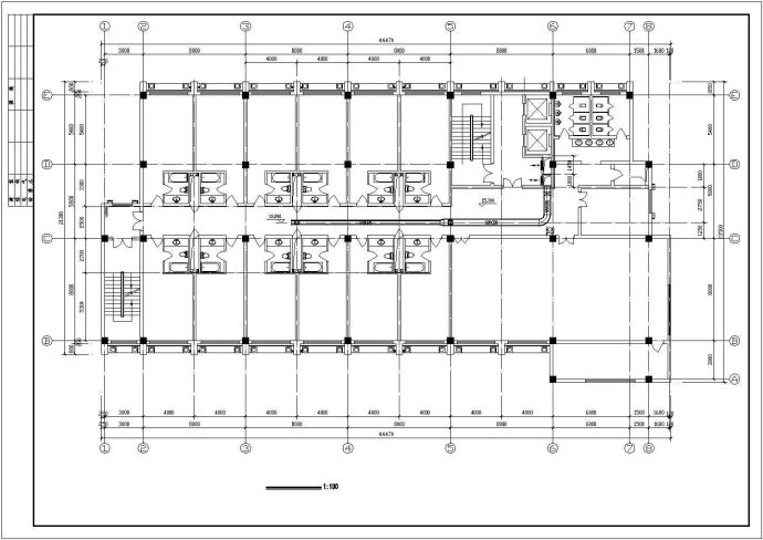 某酒店防排烟cad系统全套设计施工方案图纸_图1