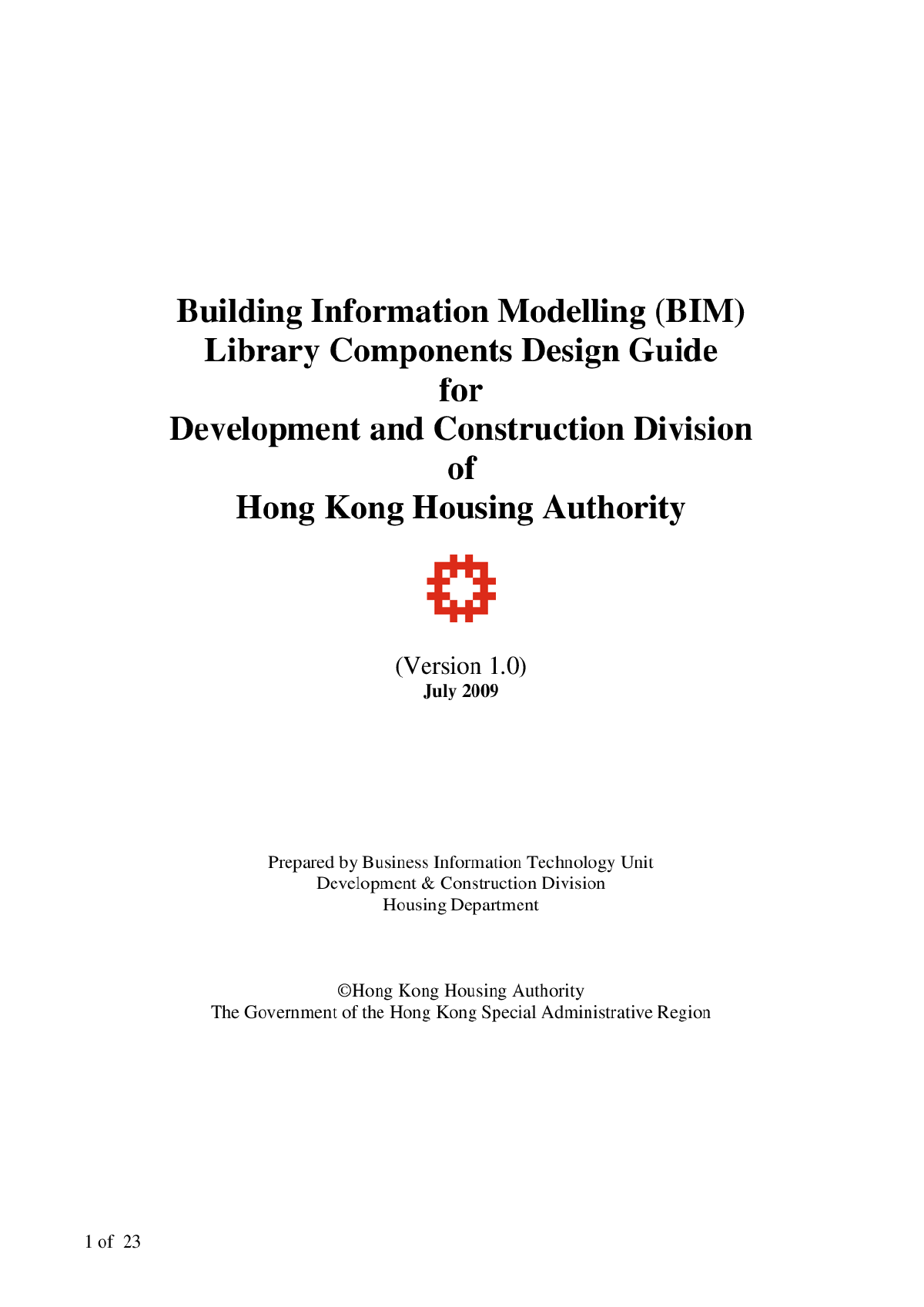 建筑信息模拟组件库设计指南-图一