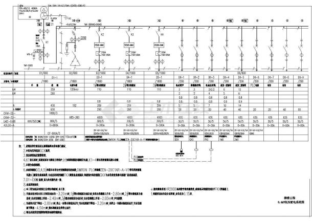 某地区某市政泵房电设计CAD施工图纸-图二