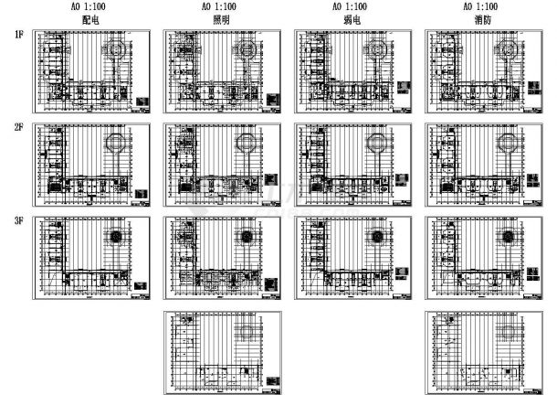 【广东】某大型幼儿园全套电气施工图-图二