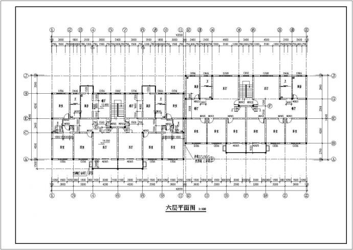 别墅全套建筑施工设计方案CAD图纸_图1