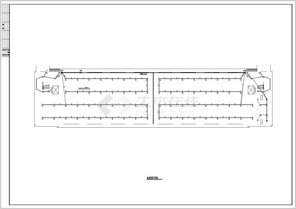 某仓储楼全套电气设计施工CAD图-图一
