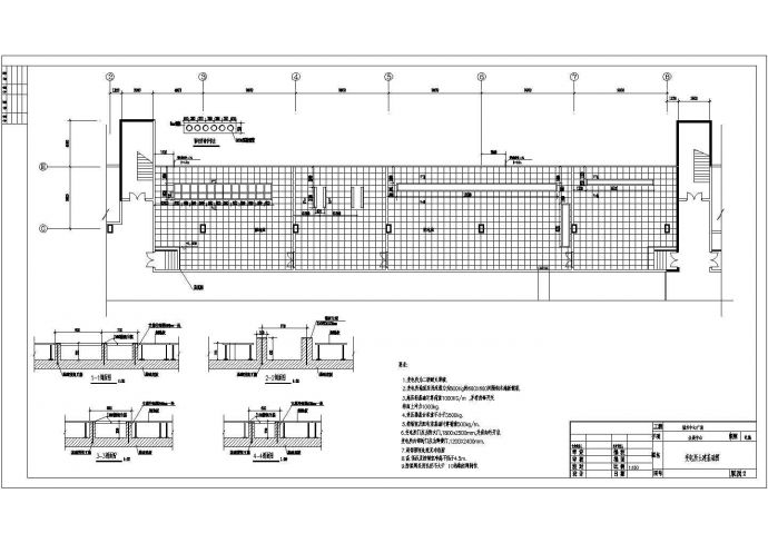 城市会展中心全套电气设计施工CAD图_图1