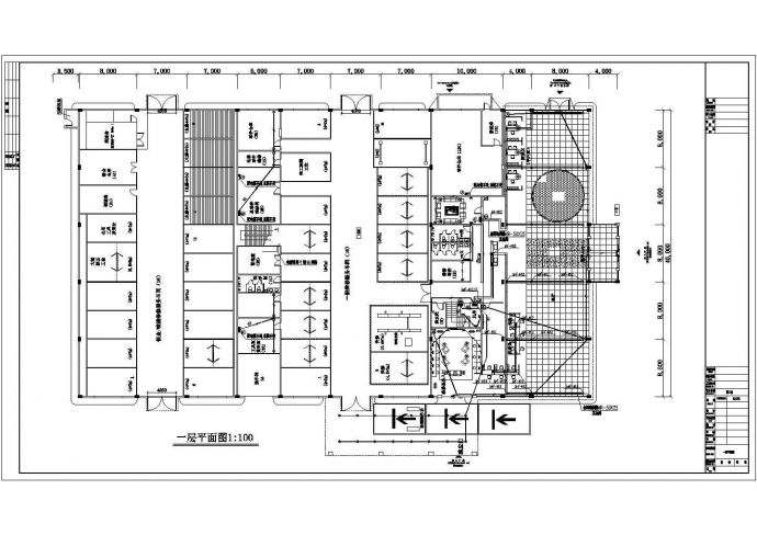 某地区大型豪华的丰田汽车展厅电气施工图_图1