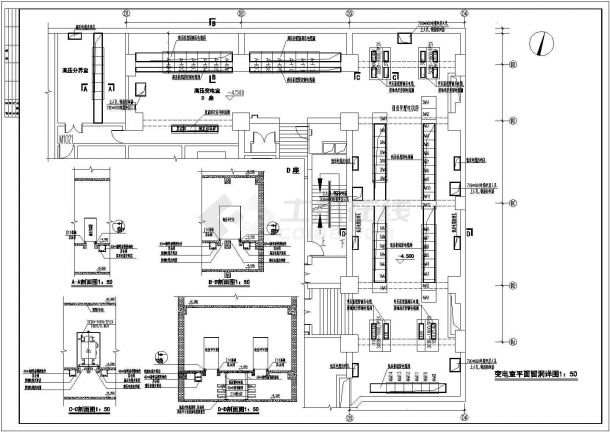 某项目10kv配电室电气设计施工图-图二