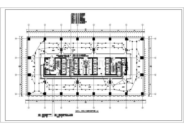 [广东]超高层甲级写字楼电气施工图纸二（17个CAD）-图一