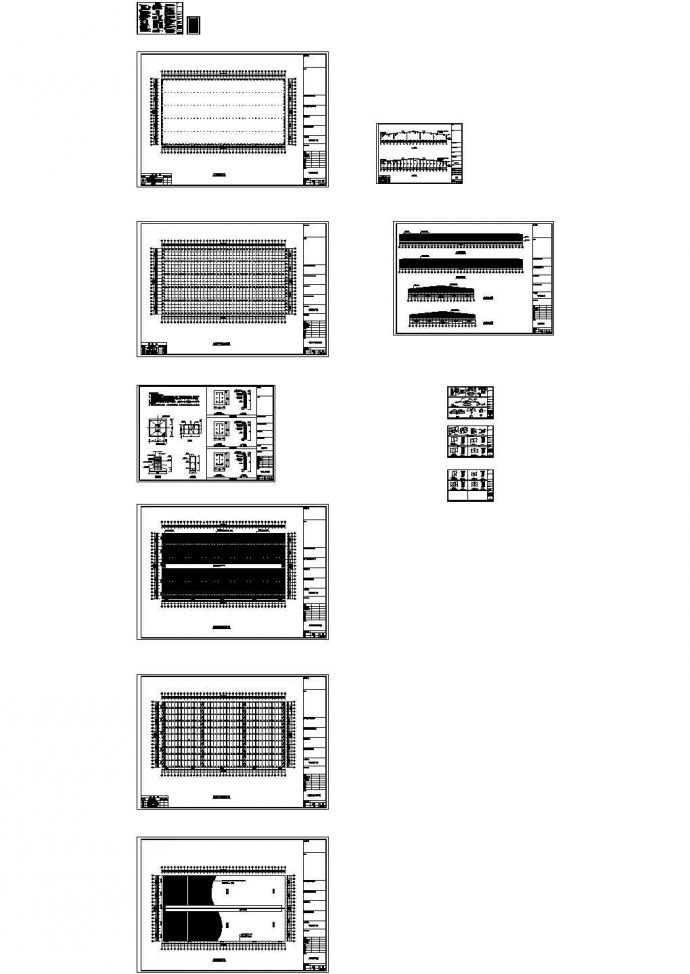 某木业公司单层钢结构厂房设计CAD全套结构施工图（含设计说明）_图1