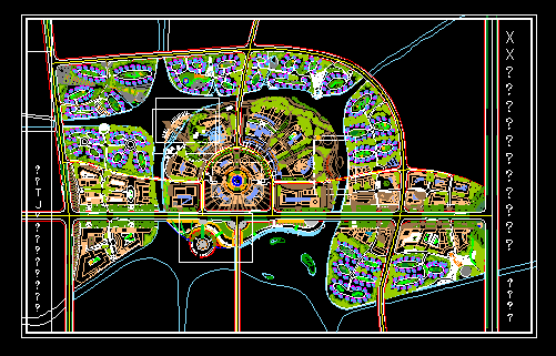 紫薇新城中心区城市设计
