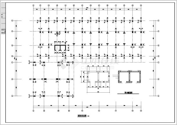 十三层酒店技师楼结构设计图纸（全套）-图一