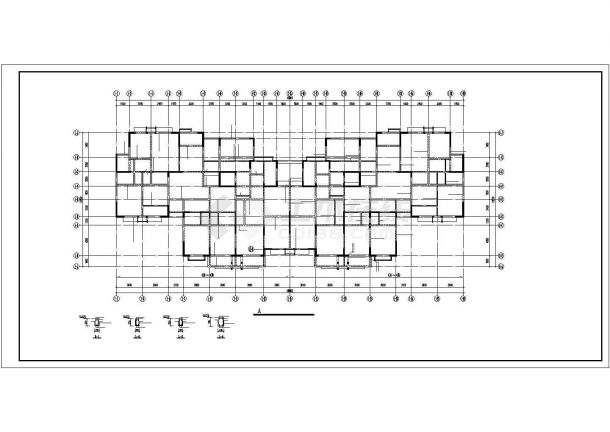 十三层框剪结构住宅楼施工图纸（共31张）-图一