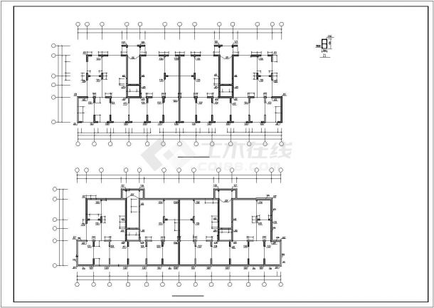 十三层住宅楼结构设计图纸（共18张）-图二