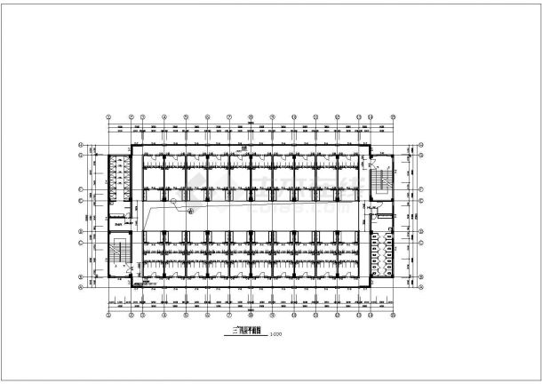 综合楼设计建筑设计方案及施工全套CAD图纸-图一
