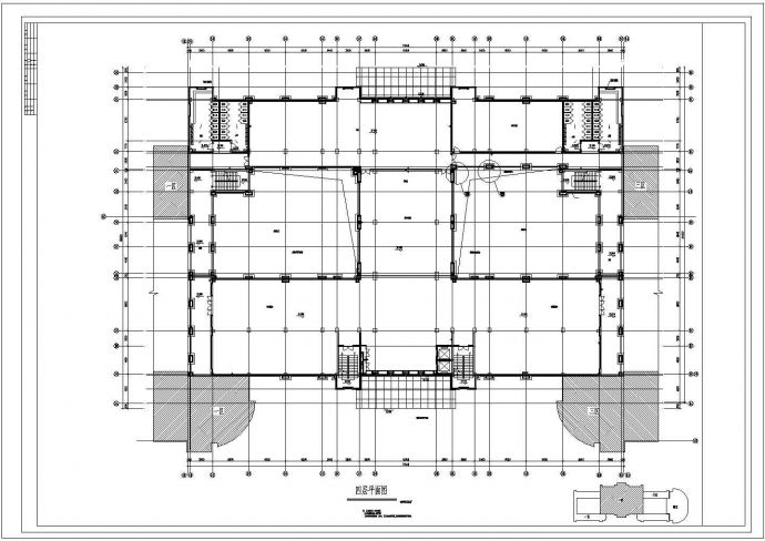 金山小学建筑设计方案及施工全套CAD图_图1
