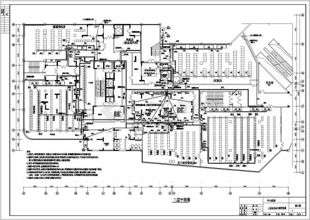 通信机房电气设计施工CAD方案图纸-图一