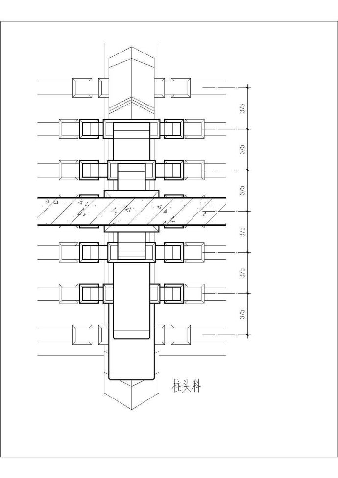 清式斗拱建筑设计方案及施工全套CAD图_图1