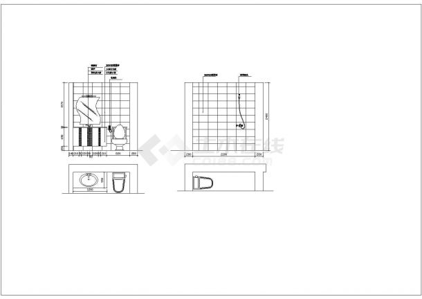 Interior decoration design and construction drawings of villa in a city (complete set) - Figure 2