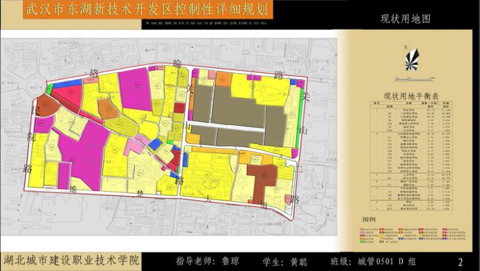武汉东湖高新技术开发区控制性详细规划(学生作品）2_图1
