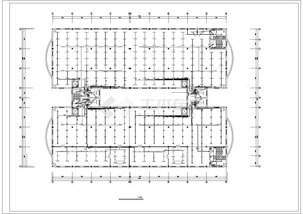 工厂厂房全套电气设计施工CAD图方案-图二