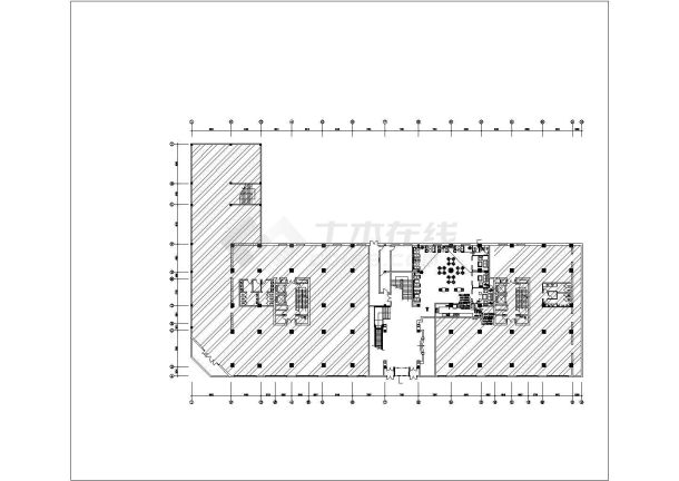 某大厦电气cad施工平面图纸全套方案-图一