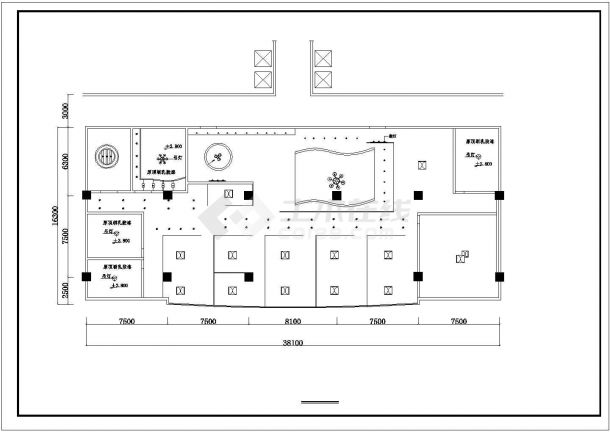 某地区建筑装饰公司建筑装修设计图纸-图一